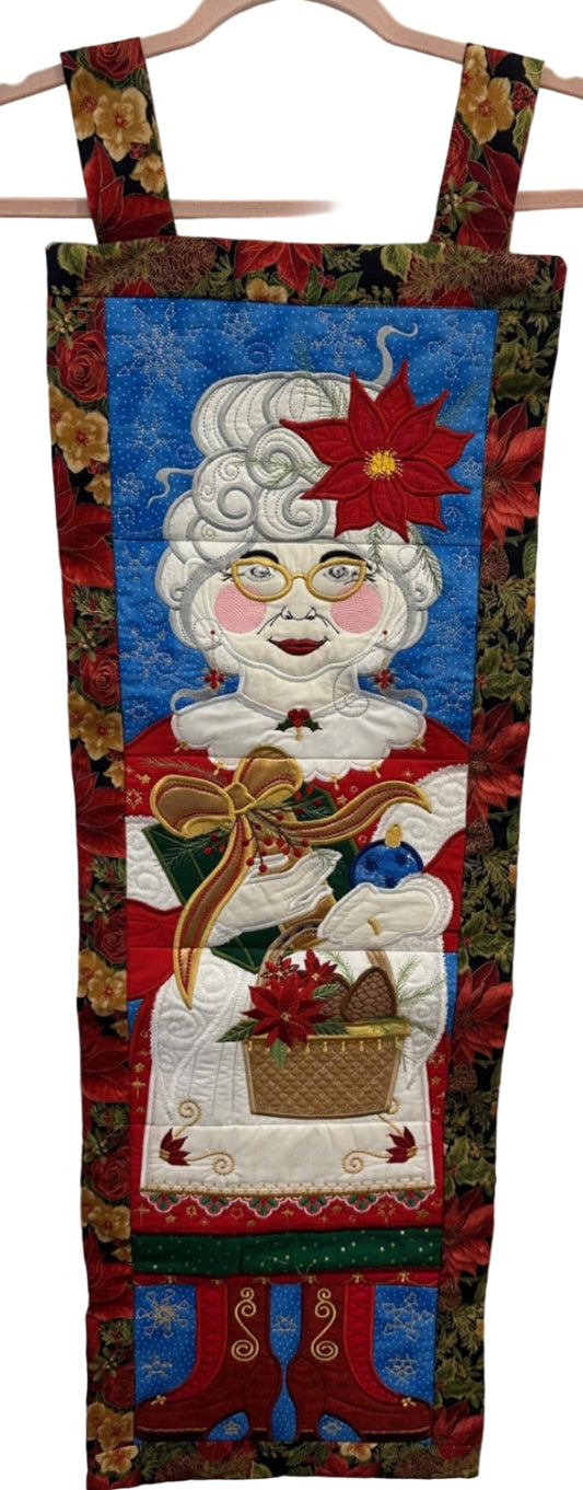 Mrs. Claus wall hanging