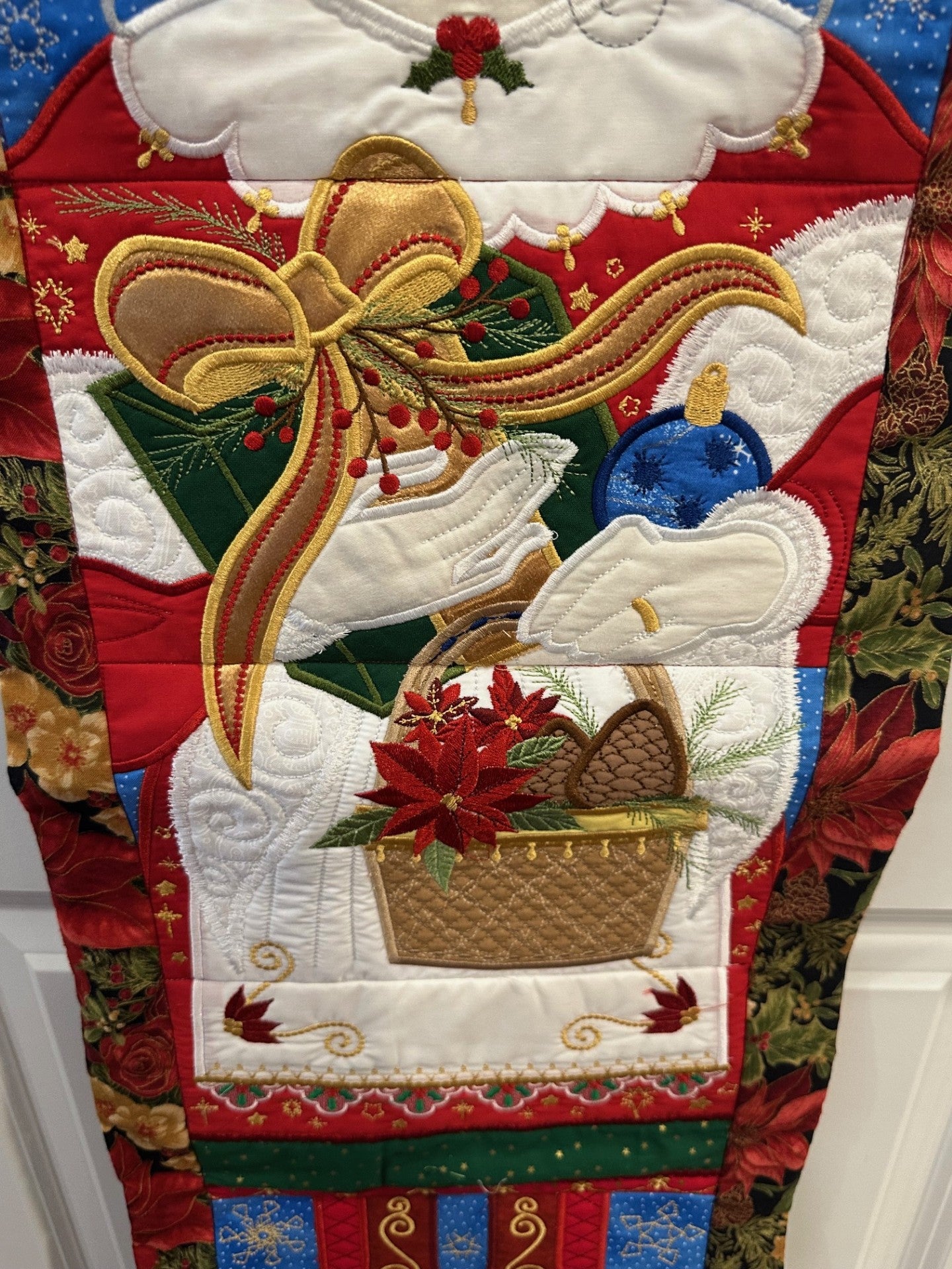 Mrs. Claus wall hanging