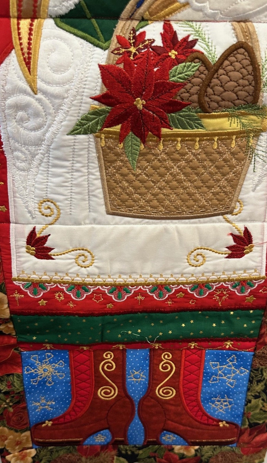 Mrs. Claus wall hanging