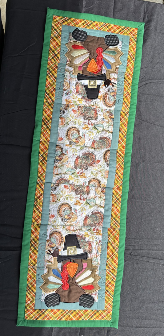 Thanksgiving Turkey Tablerunner