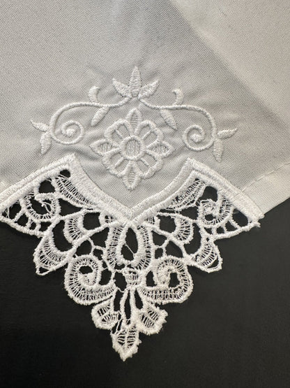 Lace Floral Napkin Set (4)